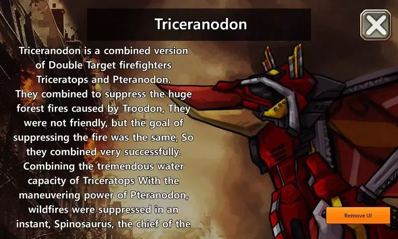 Dino Robot - Triceranodon应用截图
