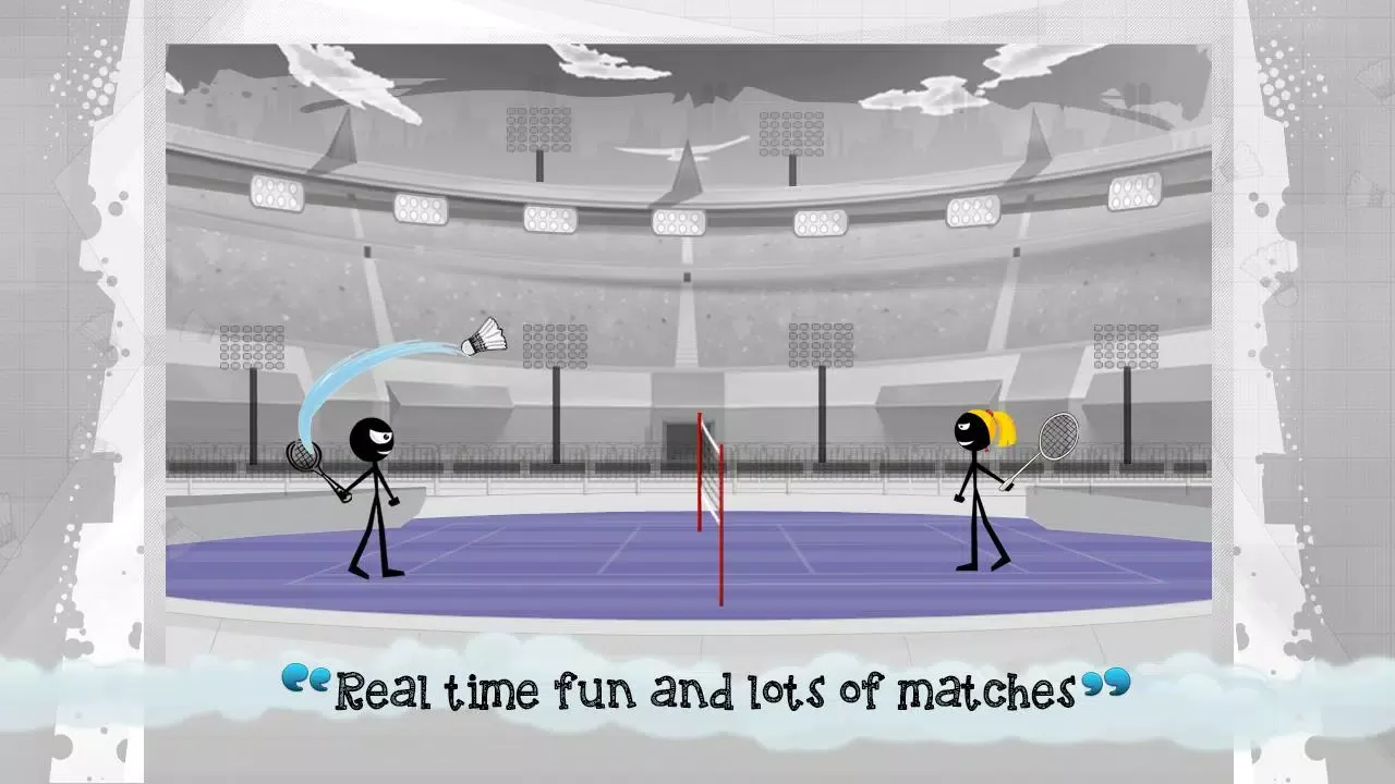 صور Stickman Badminton
