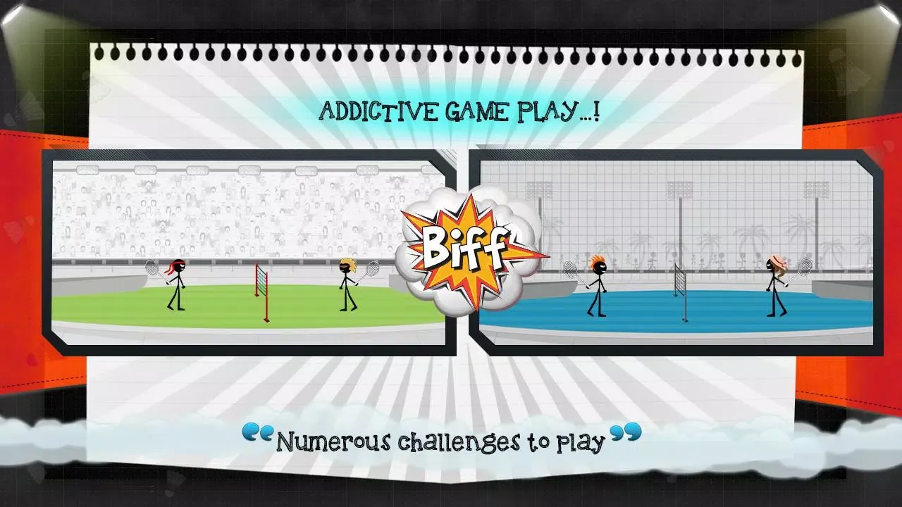 صور Stickman Badminton