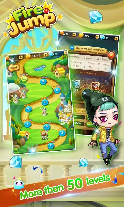 Fire Jump 스크린샷