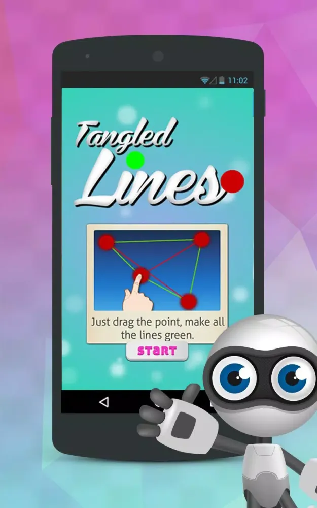 Tangled Lines : Untangled Game 스크린샷