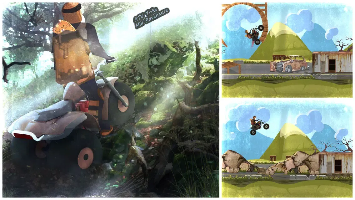 ATV Trike Hill Adventure应用截图