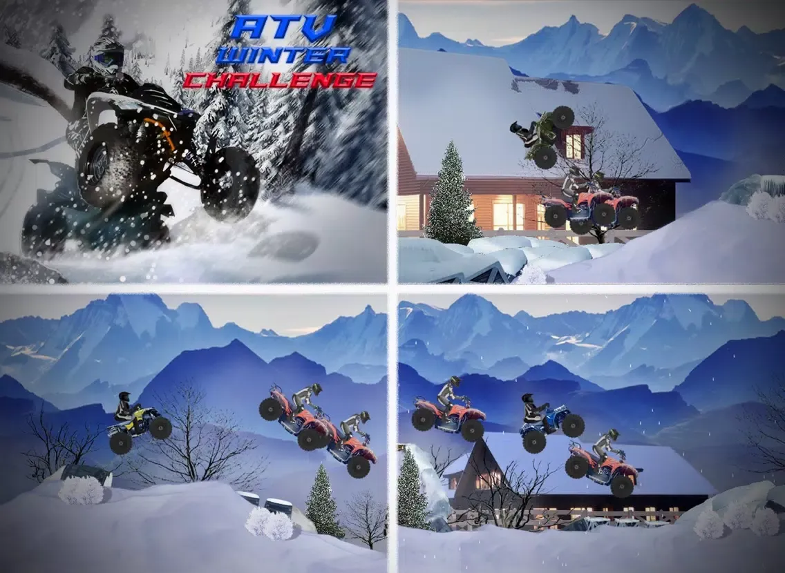 صور ATV Winter Challenge Game iPad 