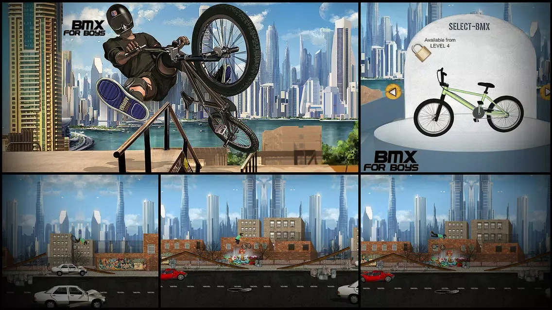 BMX For Boys Ekran Görüntüleri
