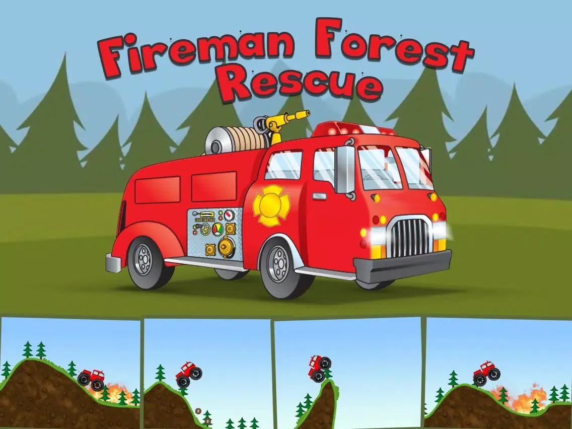 Скриншоты Fireman Forest Rescue iPad 