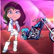 Girl Moto Racing