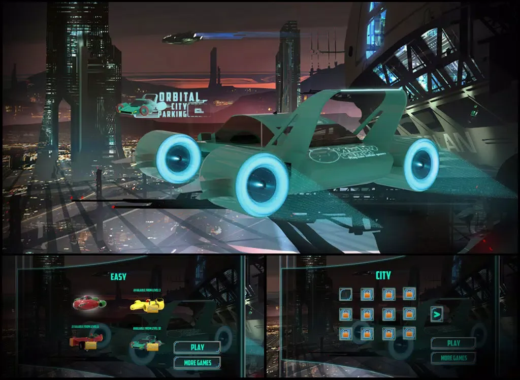 Orbital City Parking iPad 应用截图