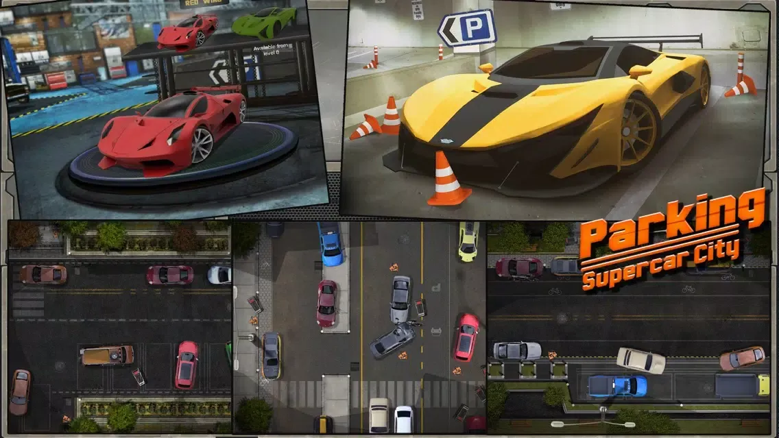 Capturas de pantalla de Parking Supercar City
