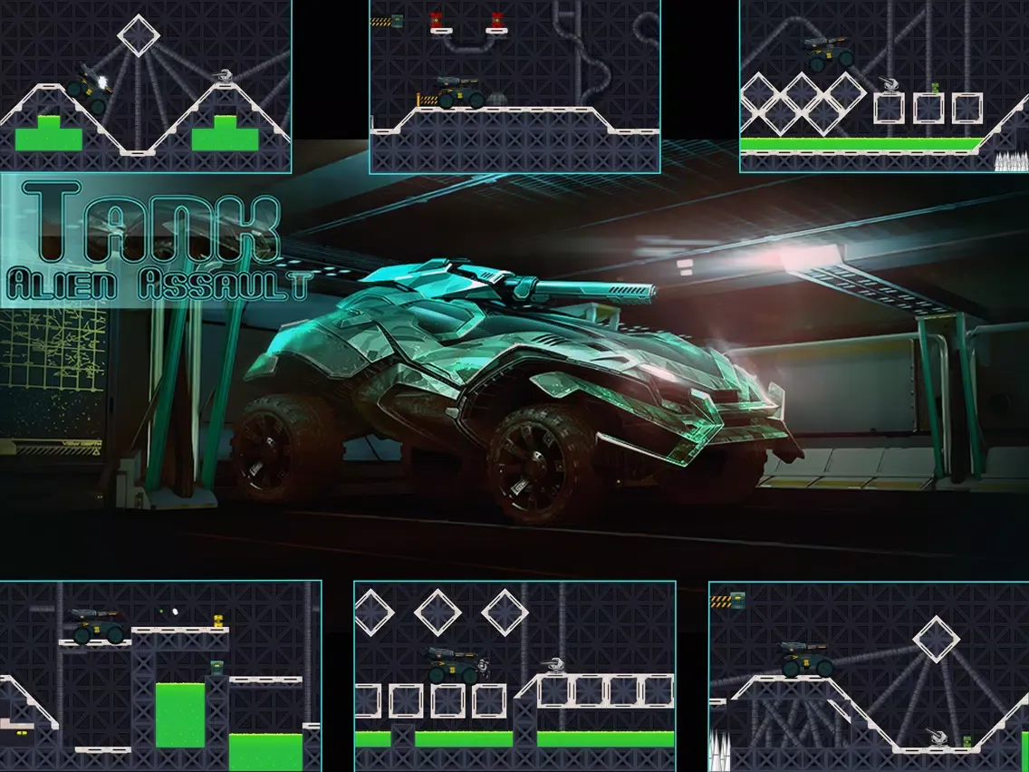 Capturas de pantalla de Tank Alien Assault iPad 