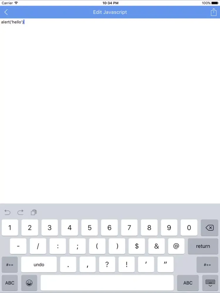 Air (Web Browser) iPad  स्क्रीनशॉट