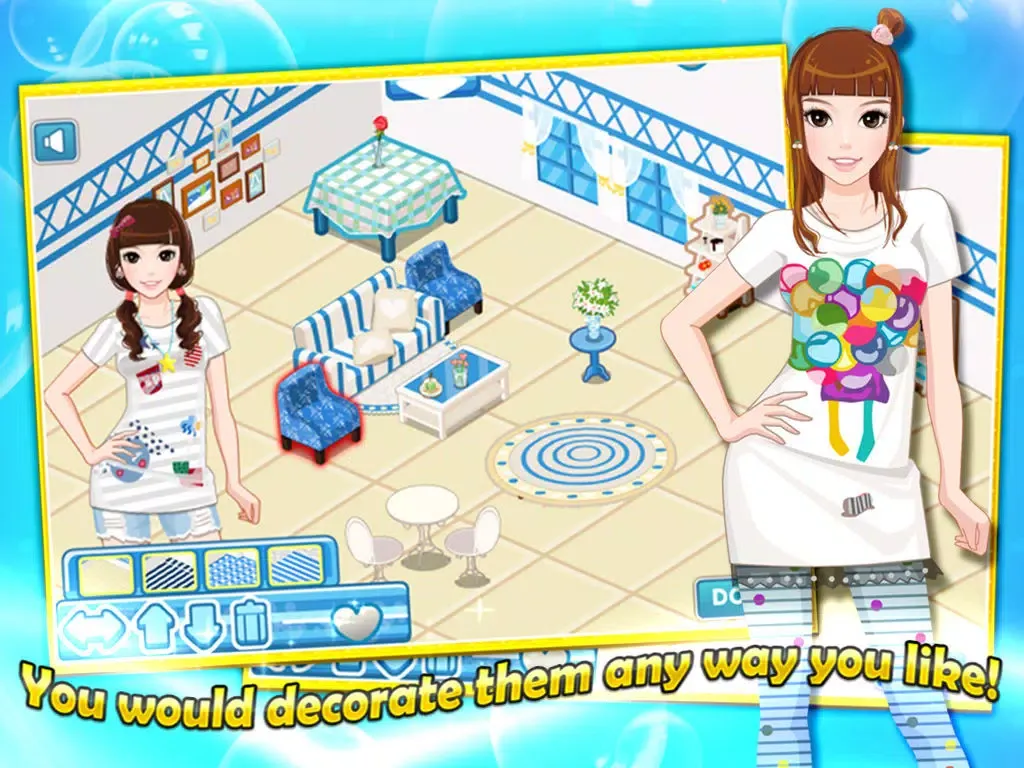 Design My Blue Room iPad  스크린샷