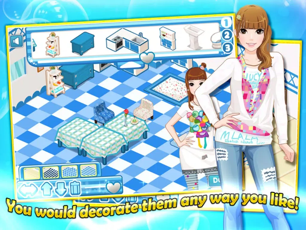 Design My Blue Room iPad  스크린샷
