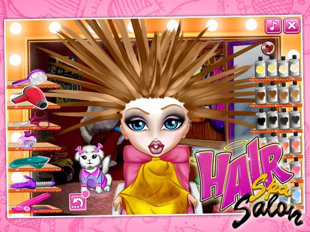 Hair Spa Salon iPad  स्क्रीनशॉट