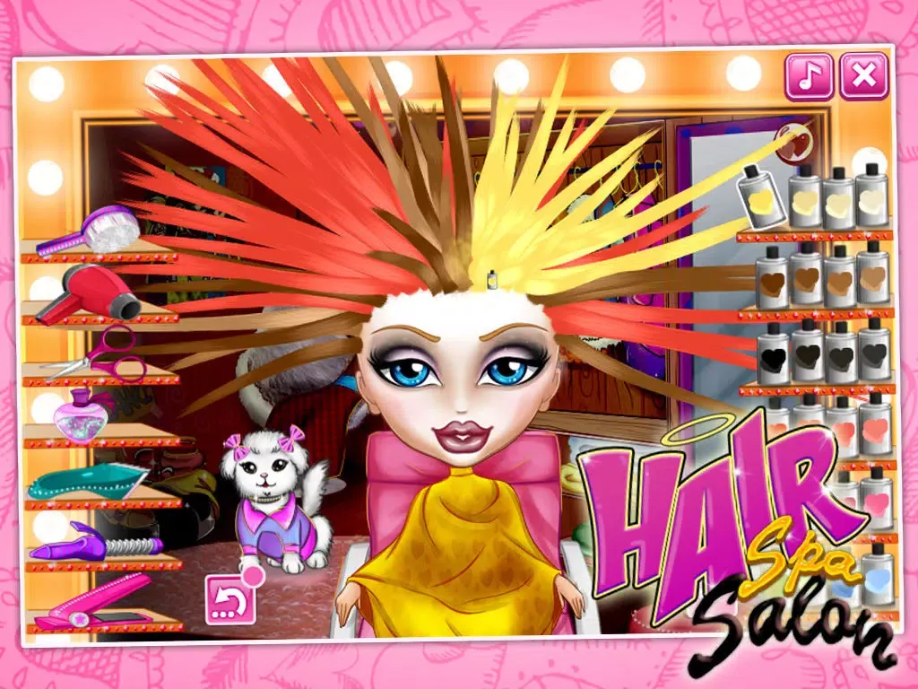 Hair Spa Salon iPad  स्क्रीनशॉट