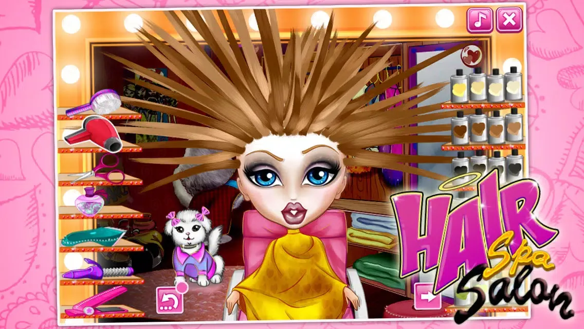 Hair Spa Salon स्क्रीनशॉट