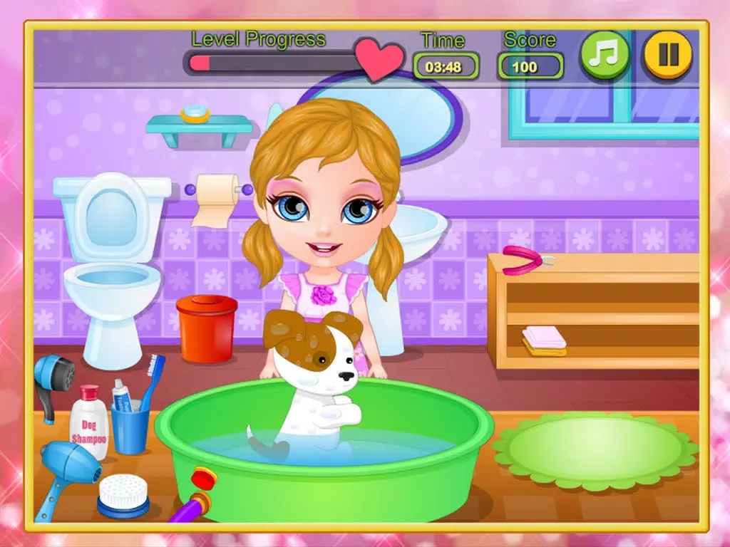 Little Princess Care Puppy iPad  Ekran Görüntüleri