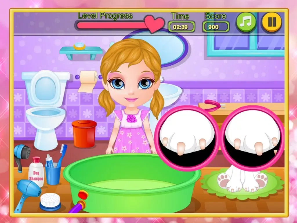 Little Princess Care Puppy iPad  Ekran Görüntüleri