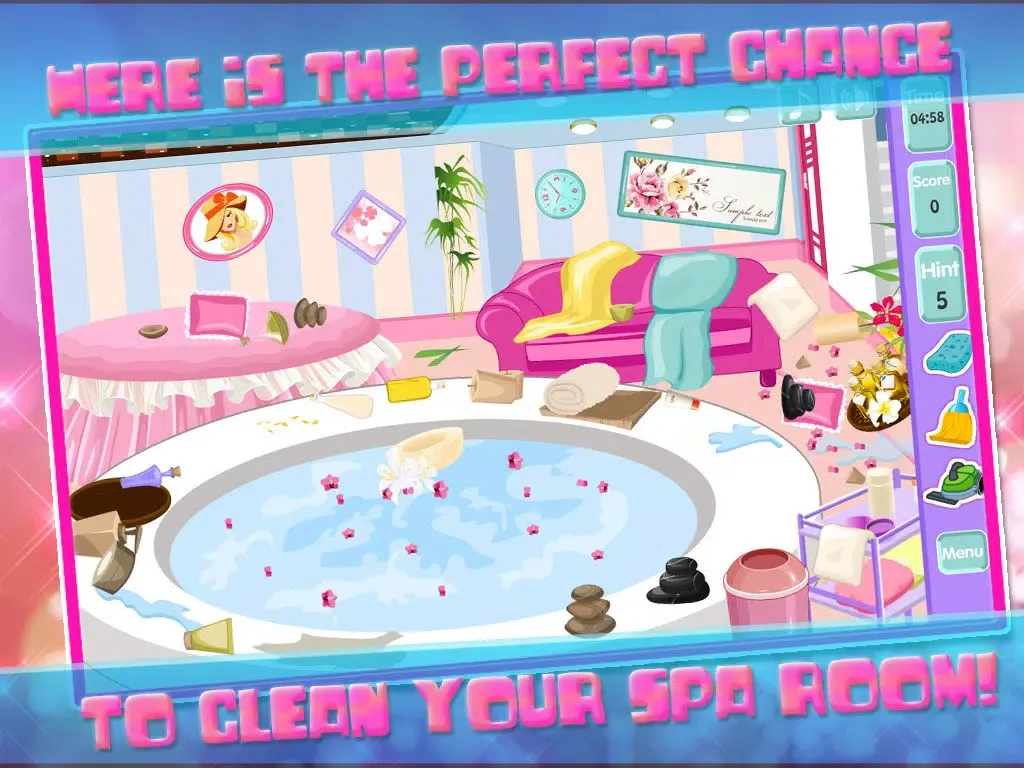 Princess Cleanup Game iPad  스크린샷
