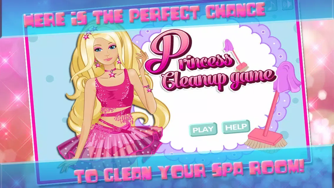 Princess Cleanup Game 스크린샷