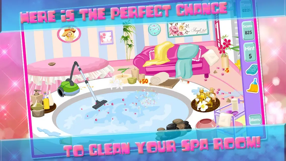 Princess Cleanup Game 스크린샷
