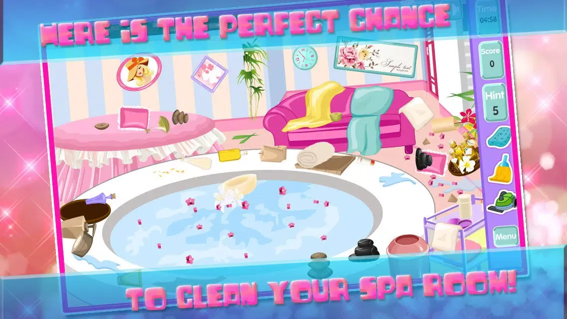 Princess Cleanup Game 스크린샷