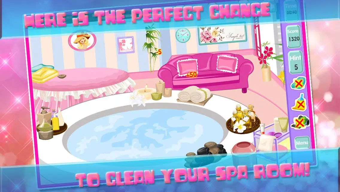 Princess Cleanup Game 스크린샷