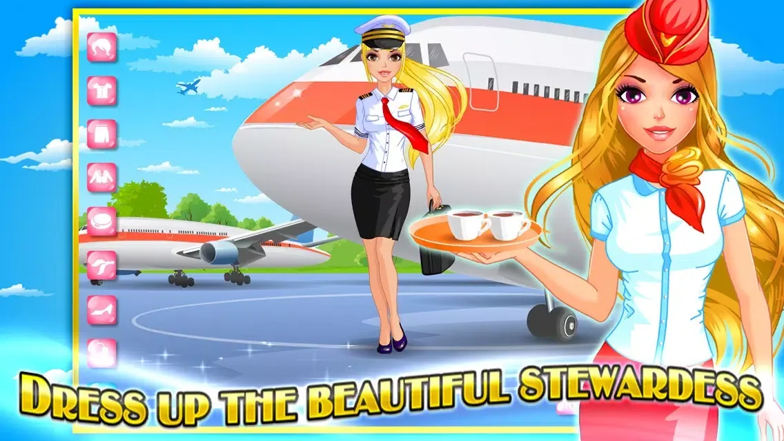 Capturas de pantalla de Stewardess Dressup