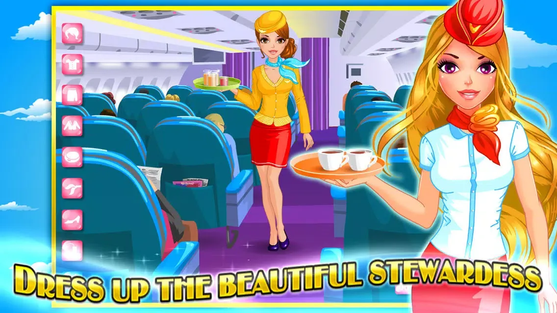 Capturas de pantalla de Stewardess Dressup