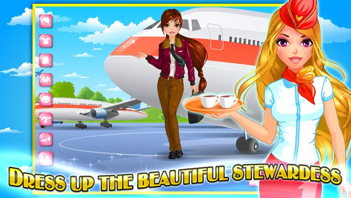 Capturas de pantalla de Stewardess Dressup