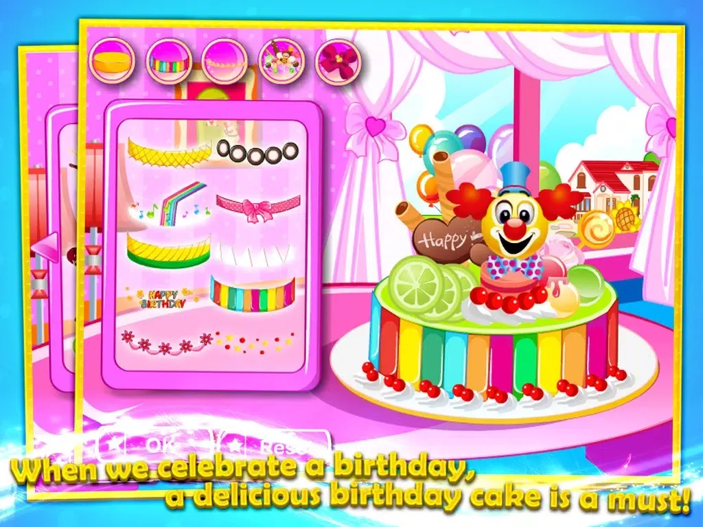 Скриншоты Birthday Cake Decorating iPad 