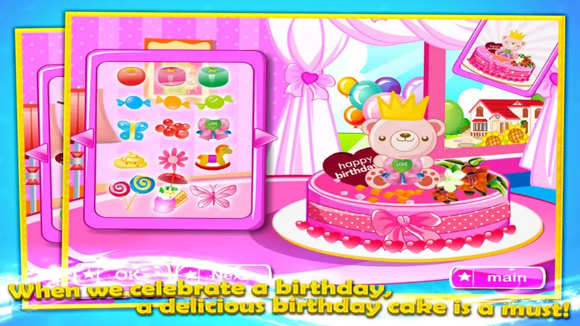 Скриншоты Birthday Cake Decorating