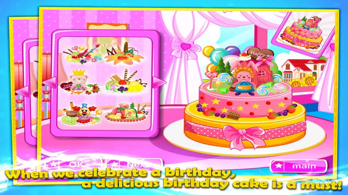 Скриншоты Birthday Cake Decorating