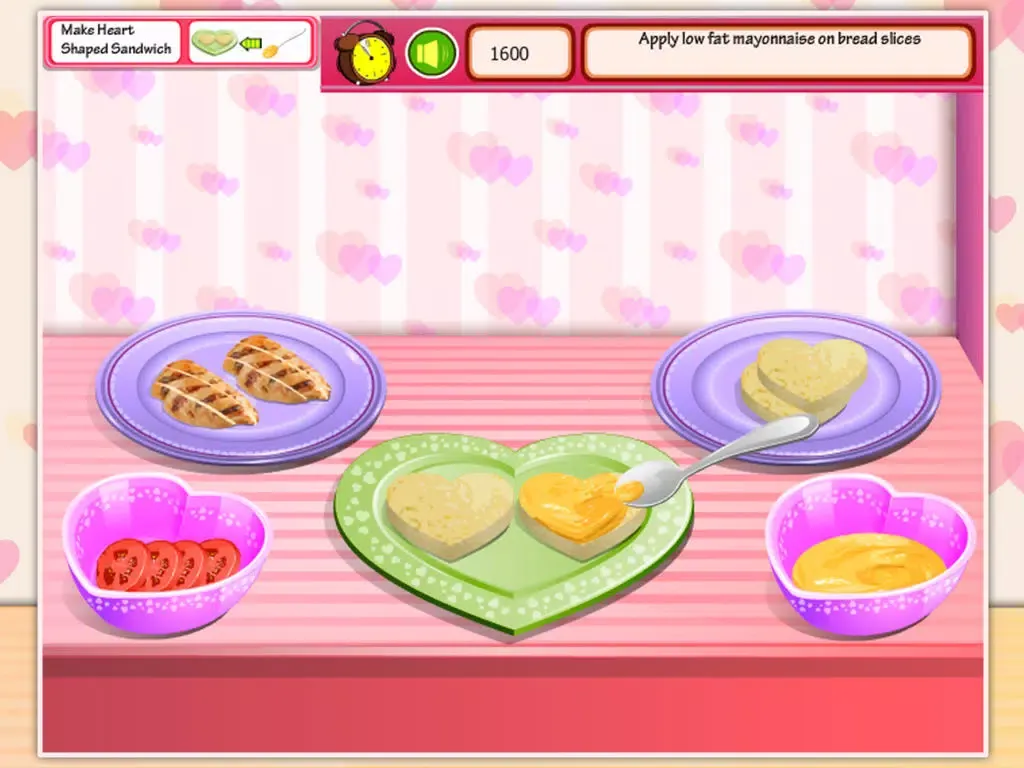 Captures d'écran de Cooking Game：Love Lunch iPad 