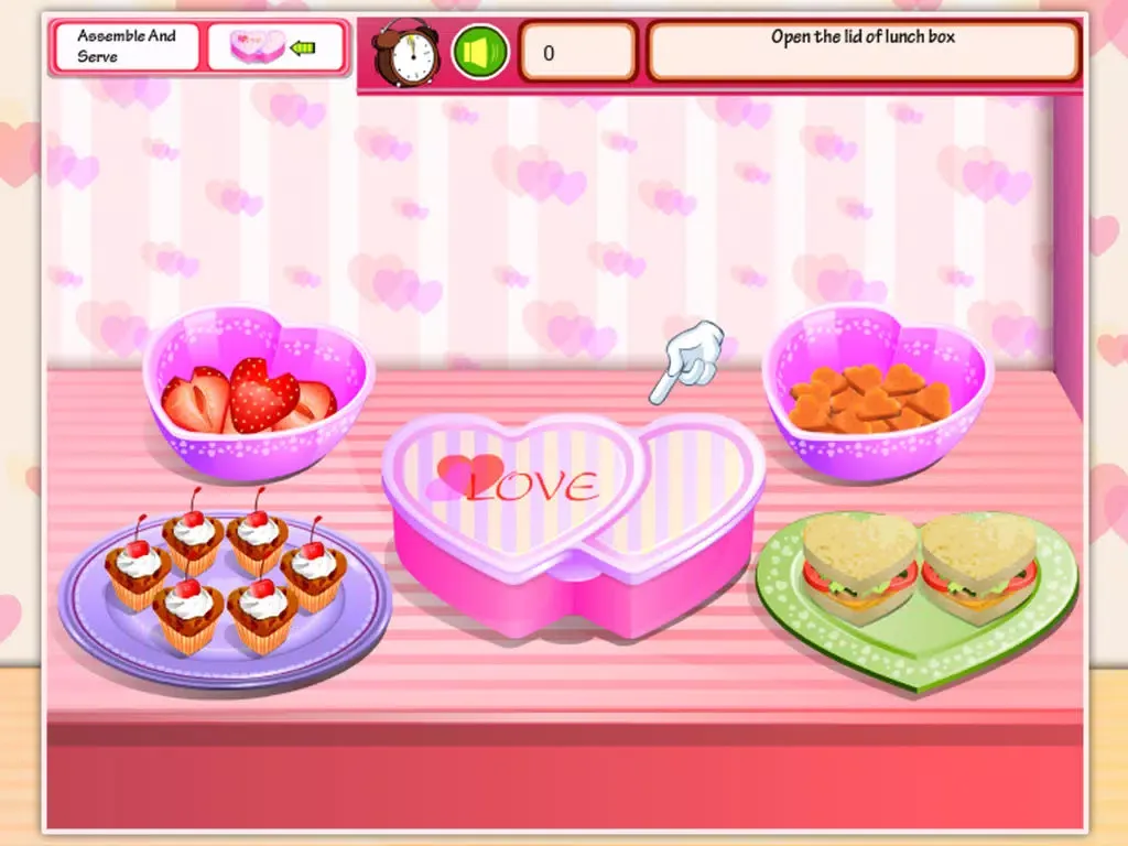 Captures d'écran de Cooking Game：Love Lunch iPad 