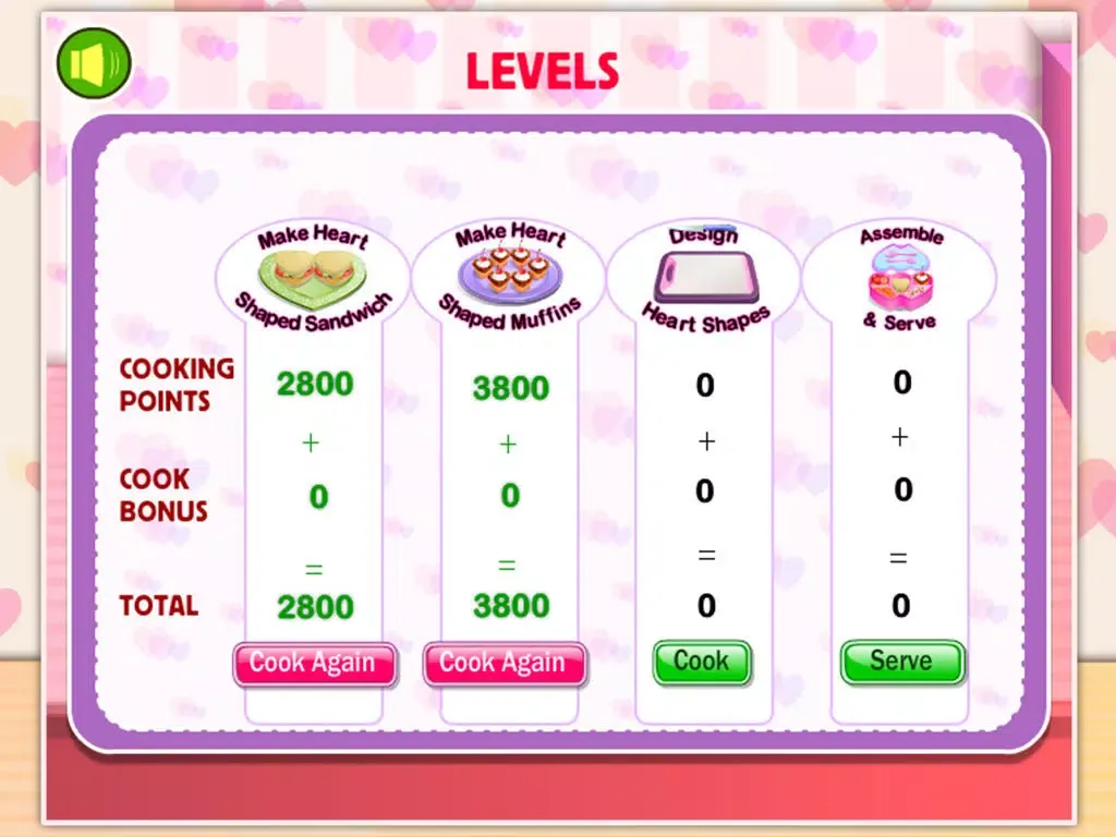 Captures d'écran de Cooking Game：Love Lunch iPad 