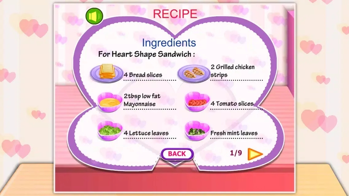 Captures d'écran de Cooking Game：Love Lunch