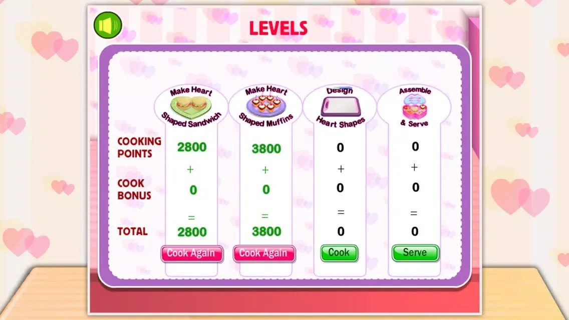 Captures d'écran de Cooking Game：Love Lunch