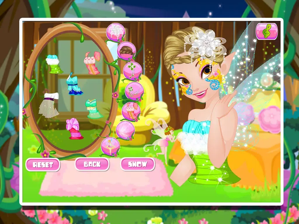 Elf Face Paint Show iPad  Screenshots