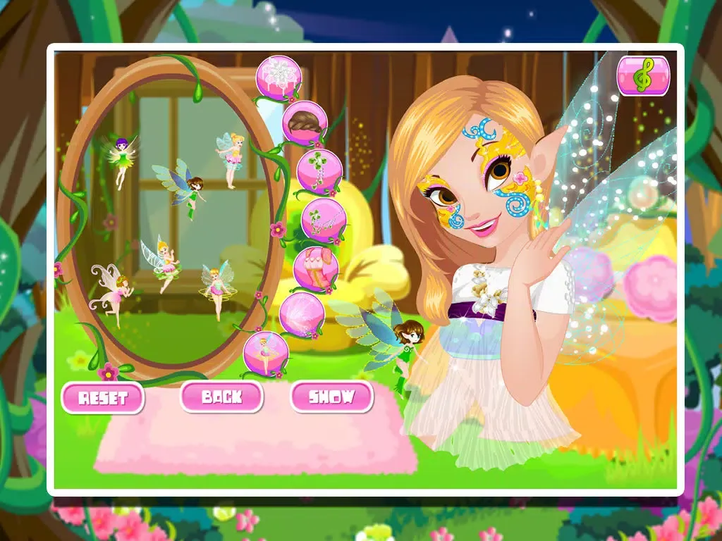 Elf Face Paint Show iPad  Screenshots