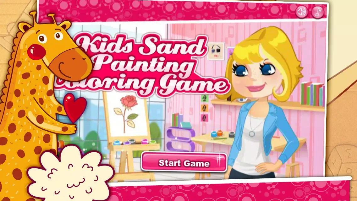 Скриншоты kids sand painting：Coloring game
