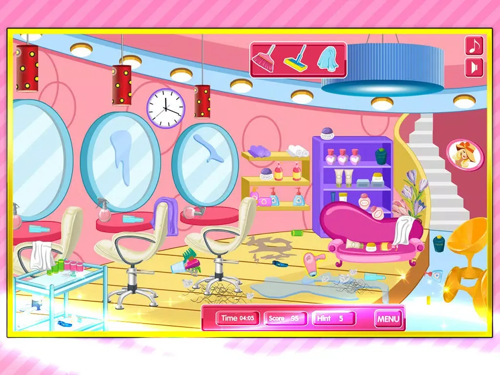 Princess cleaning game ^0^ iPad  Screenshots