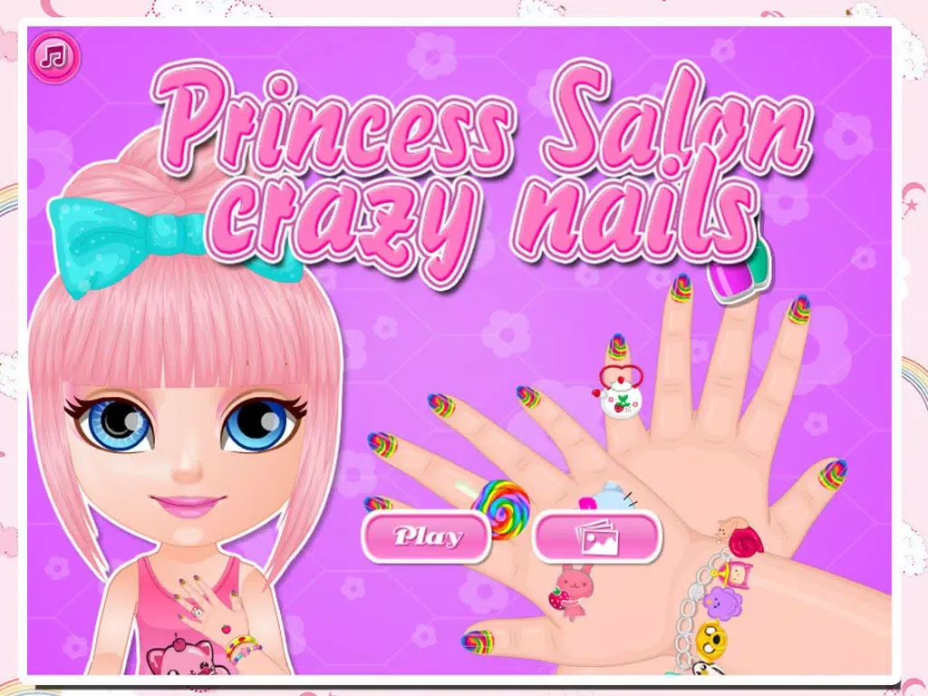 Princess Salon-crazy nails !! iPad 應用截圖