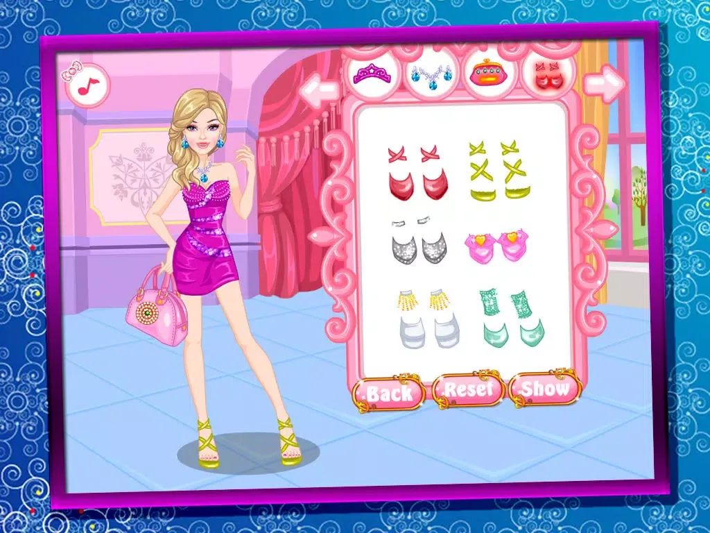 Ảnh chụp màn hình của Princess Salon - Superstar makeover !! iPad 