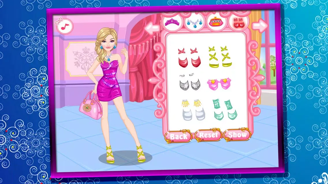 Ảnh chụp màn hình của Princess Salon - Superstar makeover !!