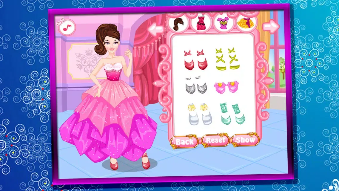 Ảnh chụp màn hình của Princess Salon - Superstar makeover !!