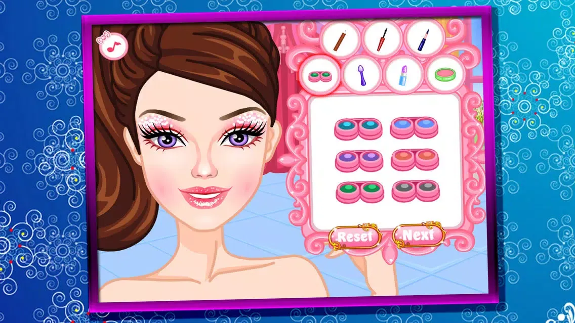 Ảnh chụp màn hình của Princess Salon - Superstar makeover !!