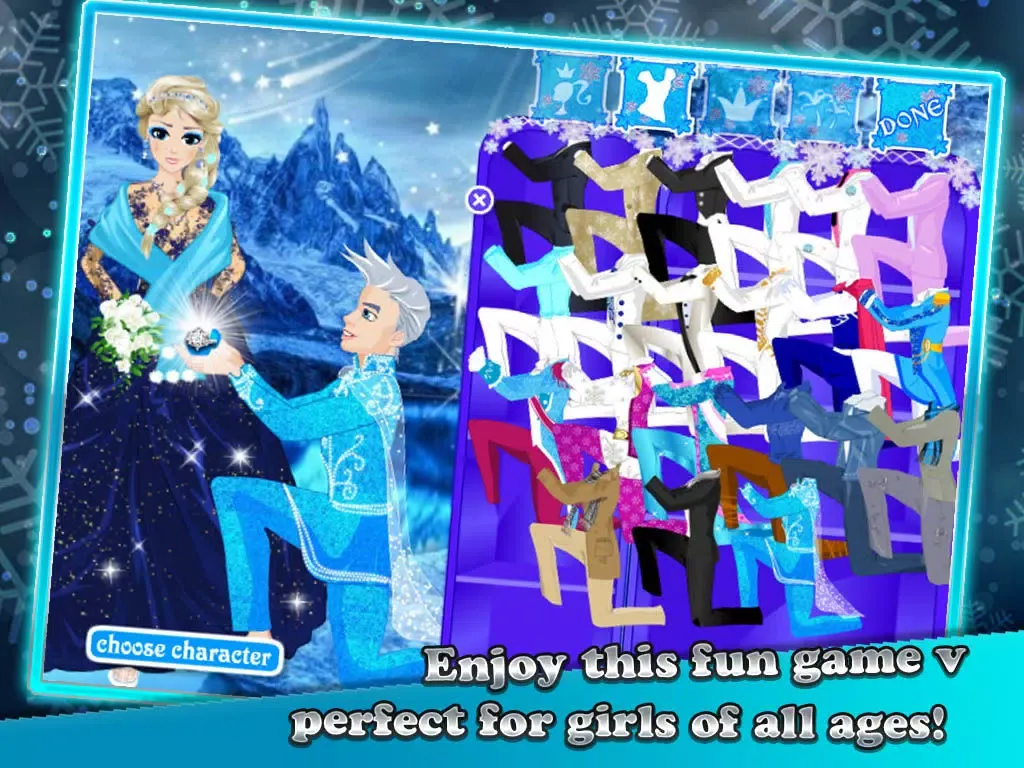 Princess wedding fashion show iPad  Screenshots