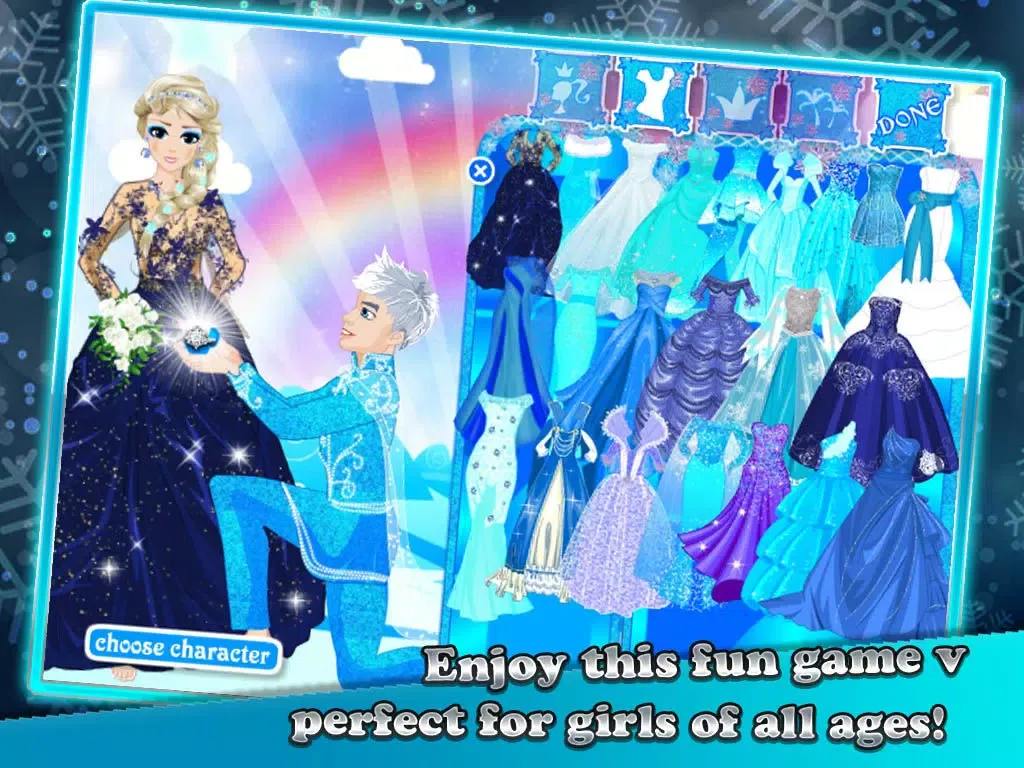 Princess wedding fashion show iPad  Screenshots