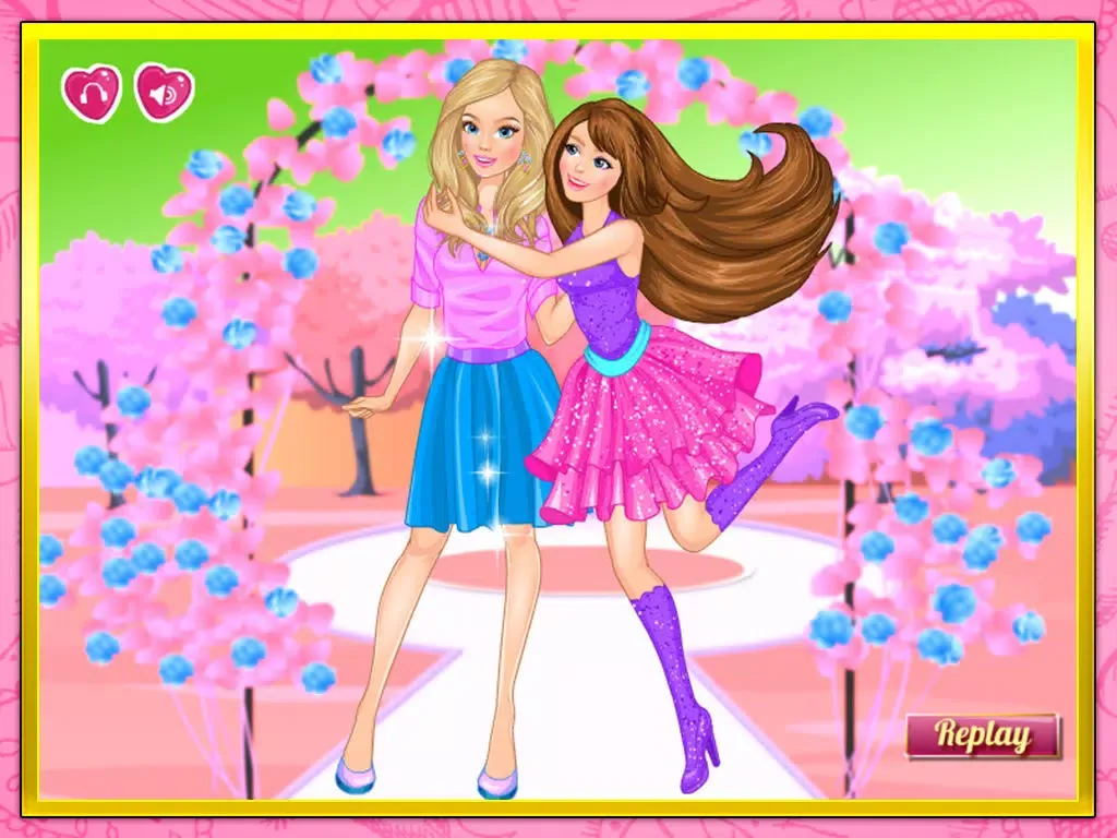 Sister party dressup iPad 应用截图