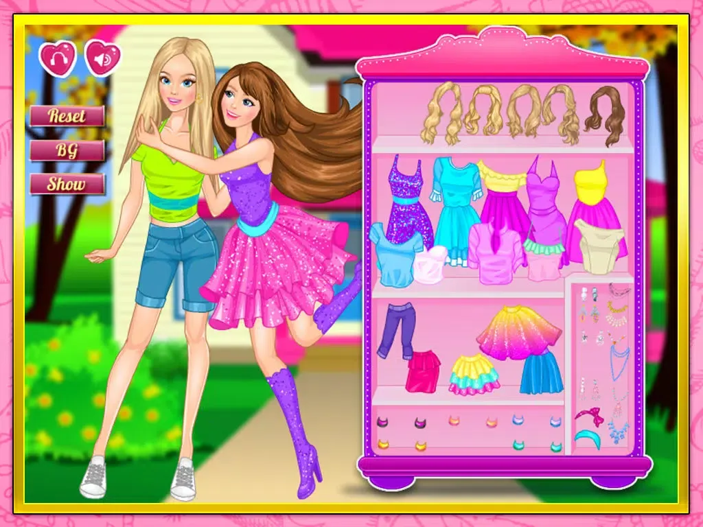 Sister party dressup iPad 应用截图